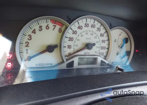 2006 Toyota Corolla S из США, поврежденный, VIN 2T1BR32E26C644560